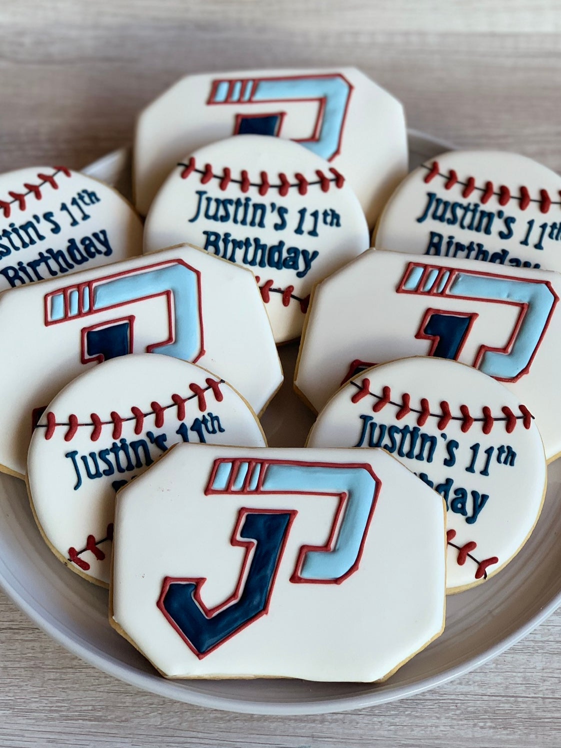 Personalized Baseball Cookies good 3 dozen